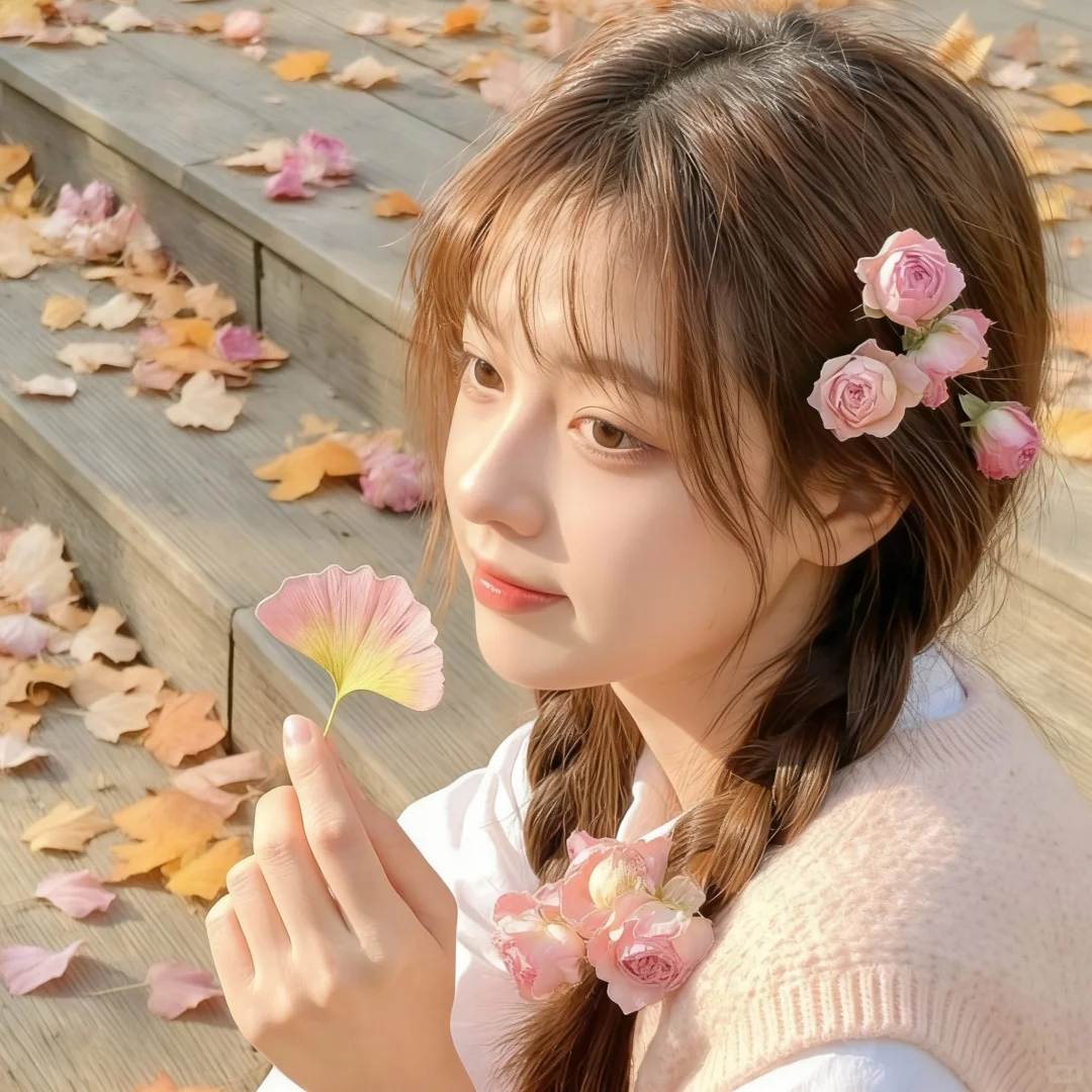 秋日粉色治愈系｜把温柔的秋意和笑意都藏进