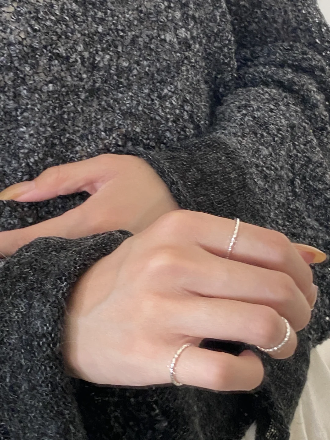 超喜欢！每天都戴的闪闪尾戒好惊艳🥹