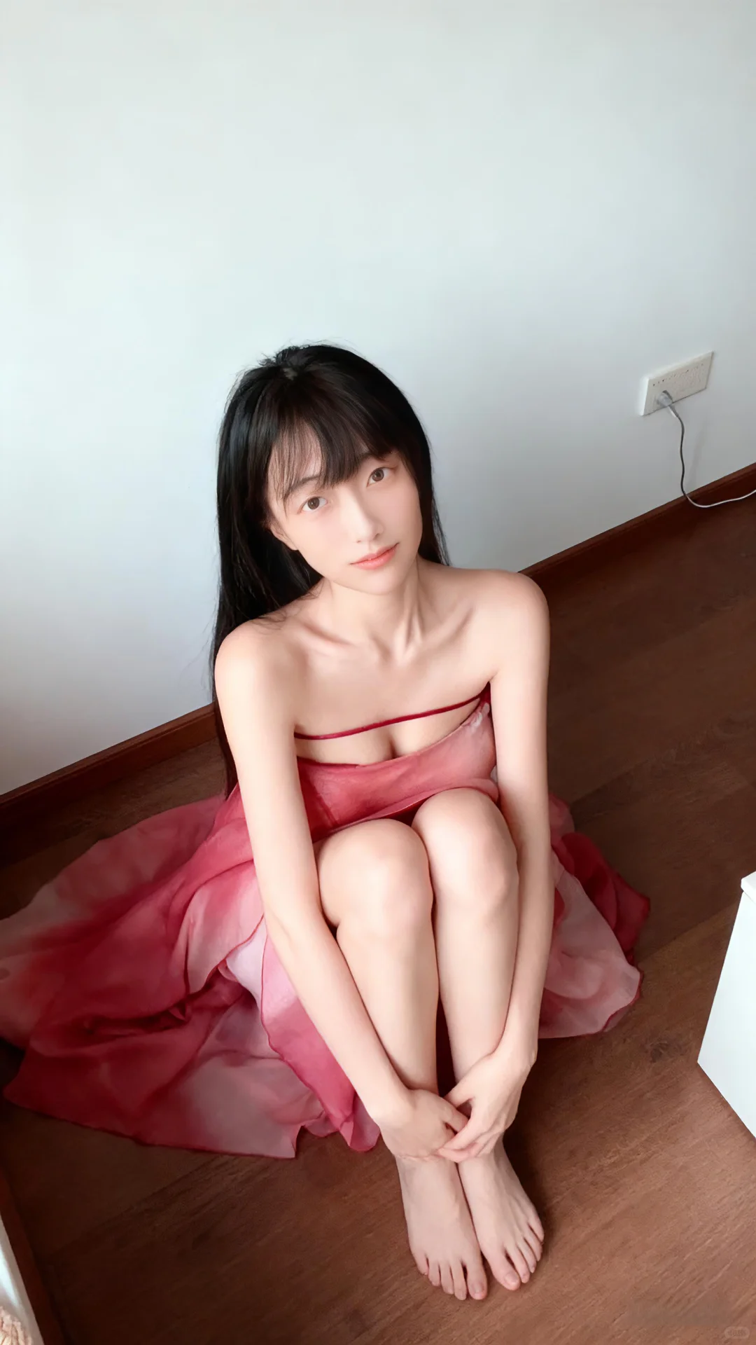 有点瘦，听说都喜欢丰腴的，太瘦没有手感