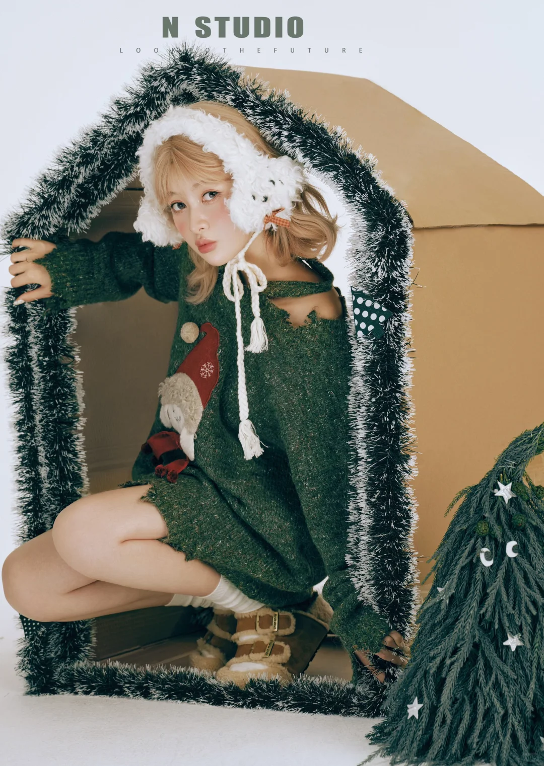 圣诞氛围直接焊在身上啦🎄