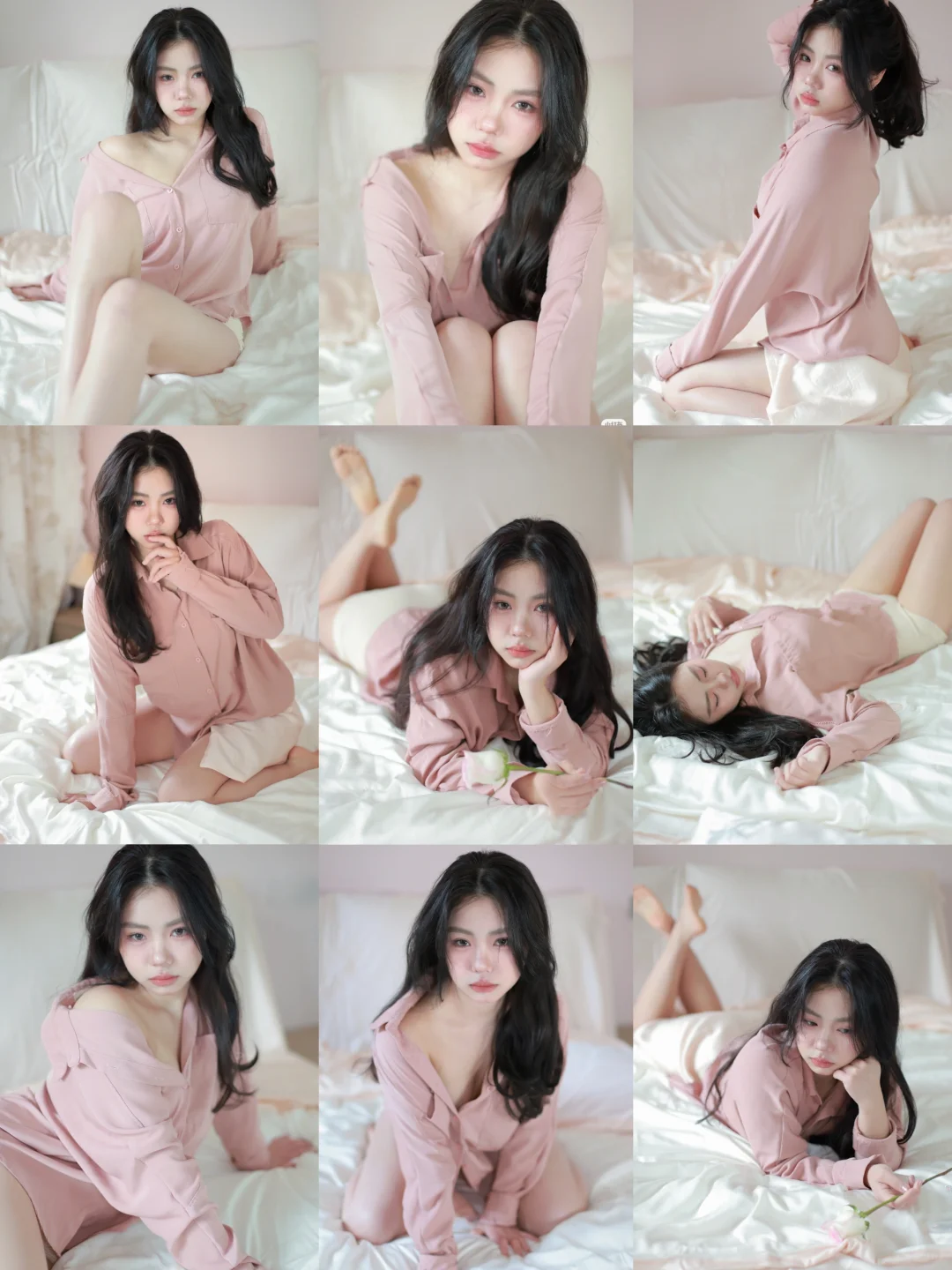 📷氛围感纯欲少女拍照动作，姿势不重样