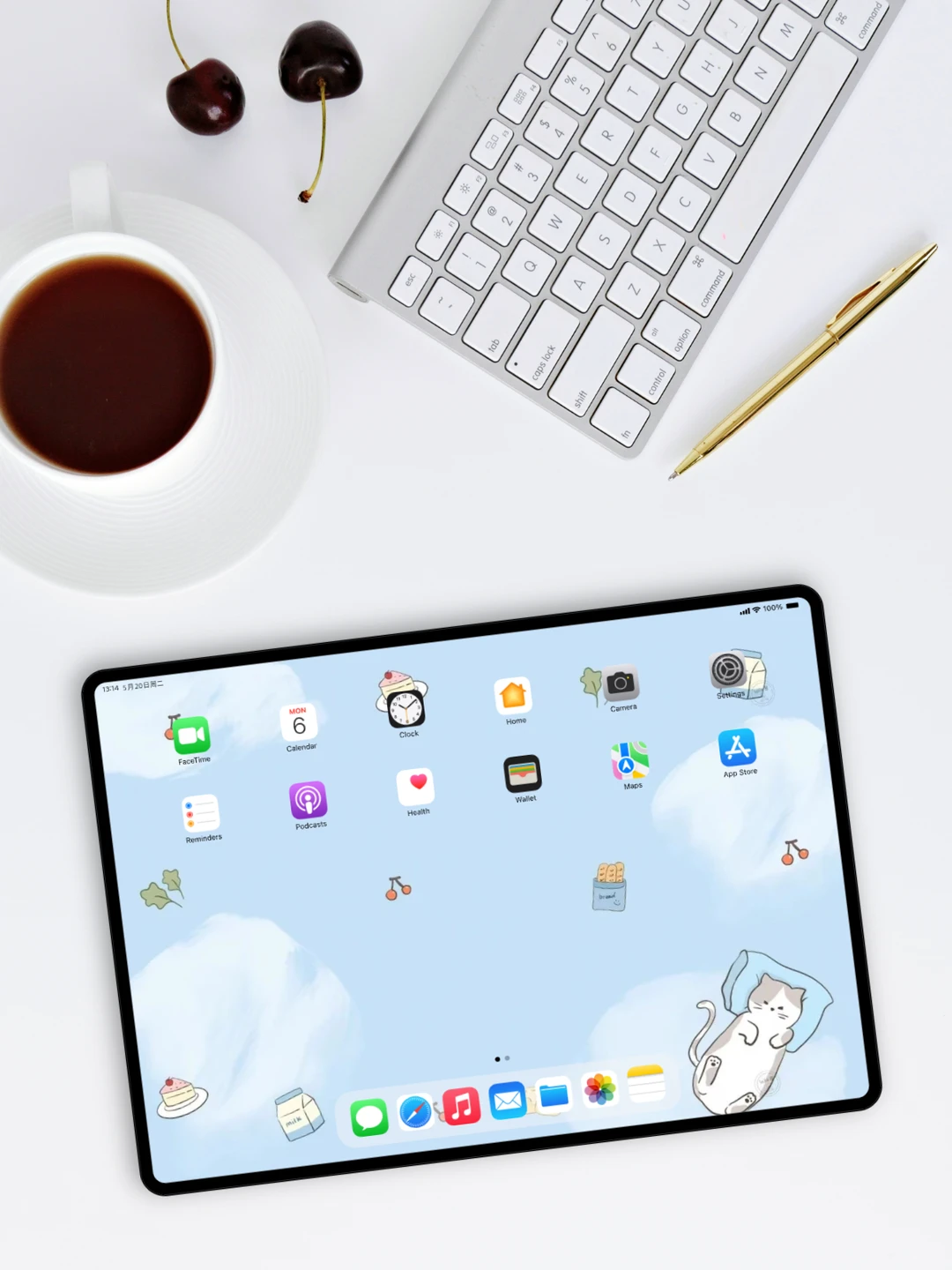 这个ipad壁纸真的太喜欢啦！