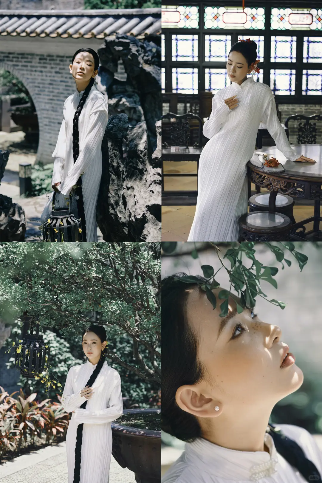 东方美学|旗袍才是氛围感的神|《素女集》