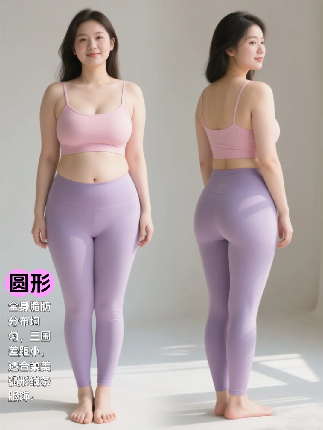 8种女生体形！你属于哪一种？💃