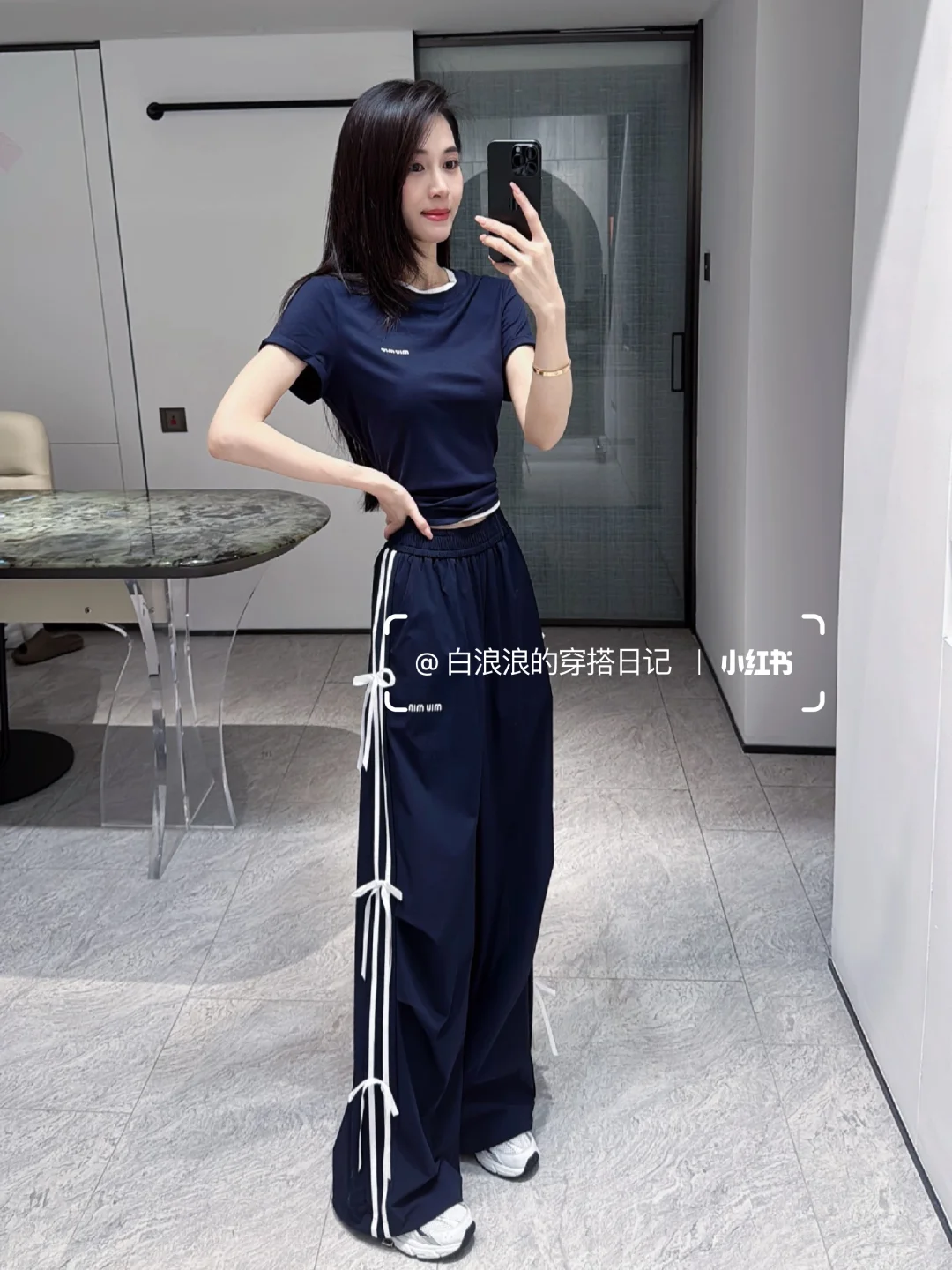 今日份通勤穿搭～休闲运动风穿搭～