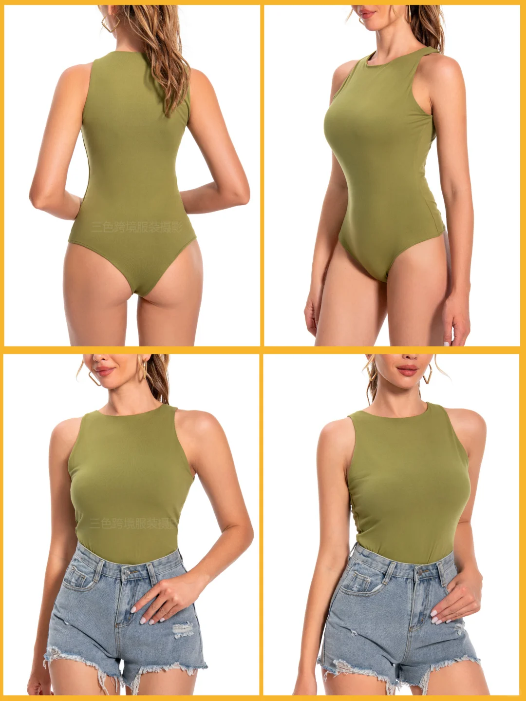 跨境服装拍摄、瑜伽服拍摄、健身服拍摄