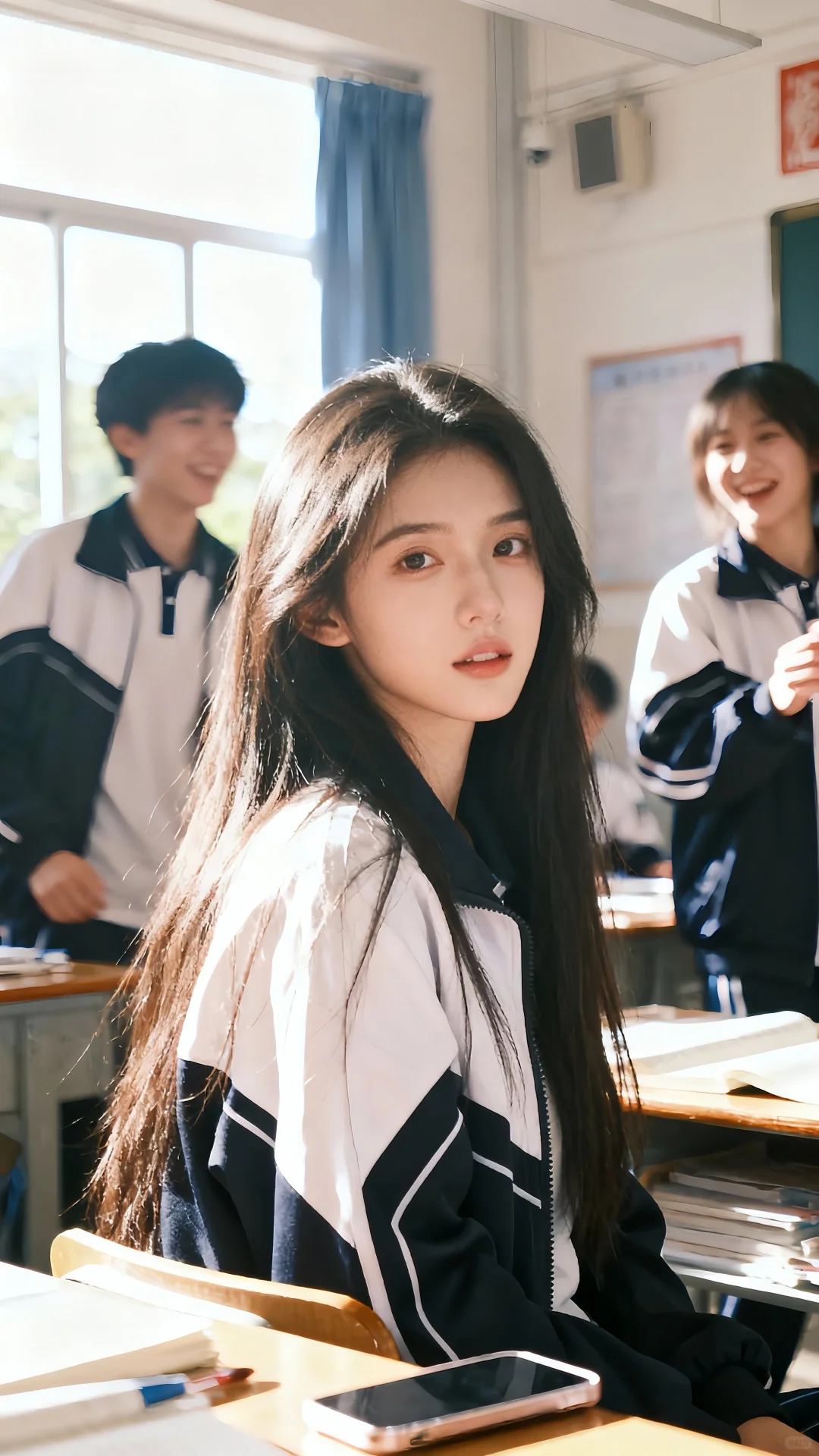 我的少女时代，高中时期剧照😍