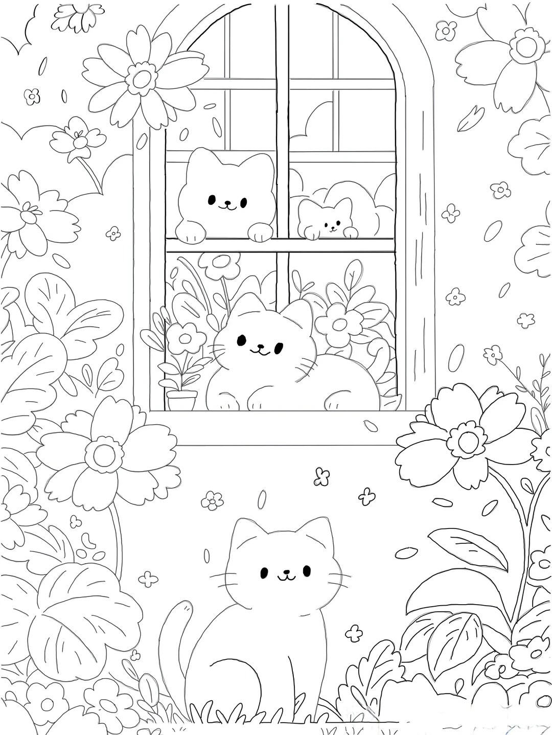 线条画也太解压了，想看看大家的作品👀