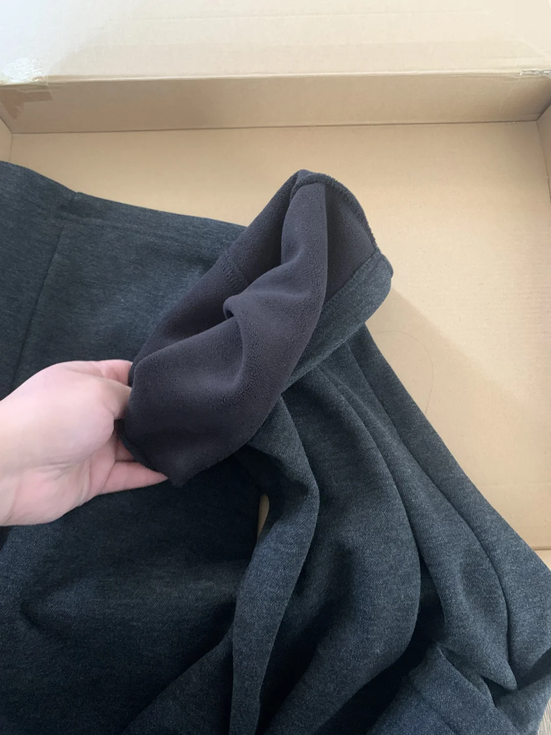 挖到一条宝藏加绒休闲裤！