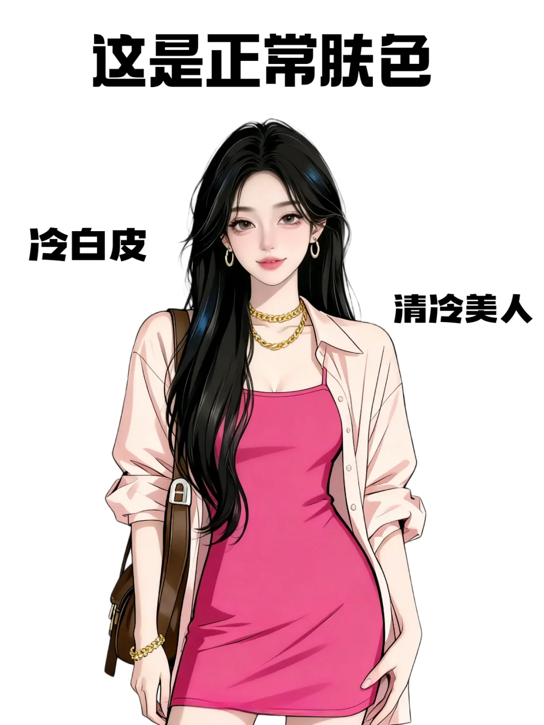 你知道什么才是标准身材/肤色吗？