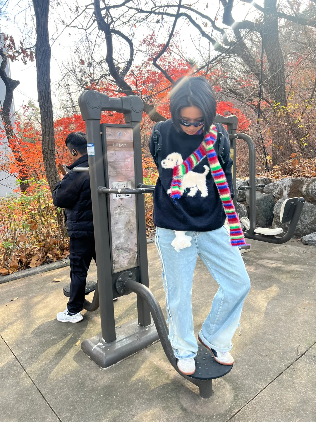 我在韩国🇰🇷做运动