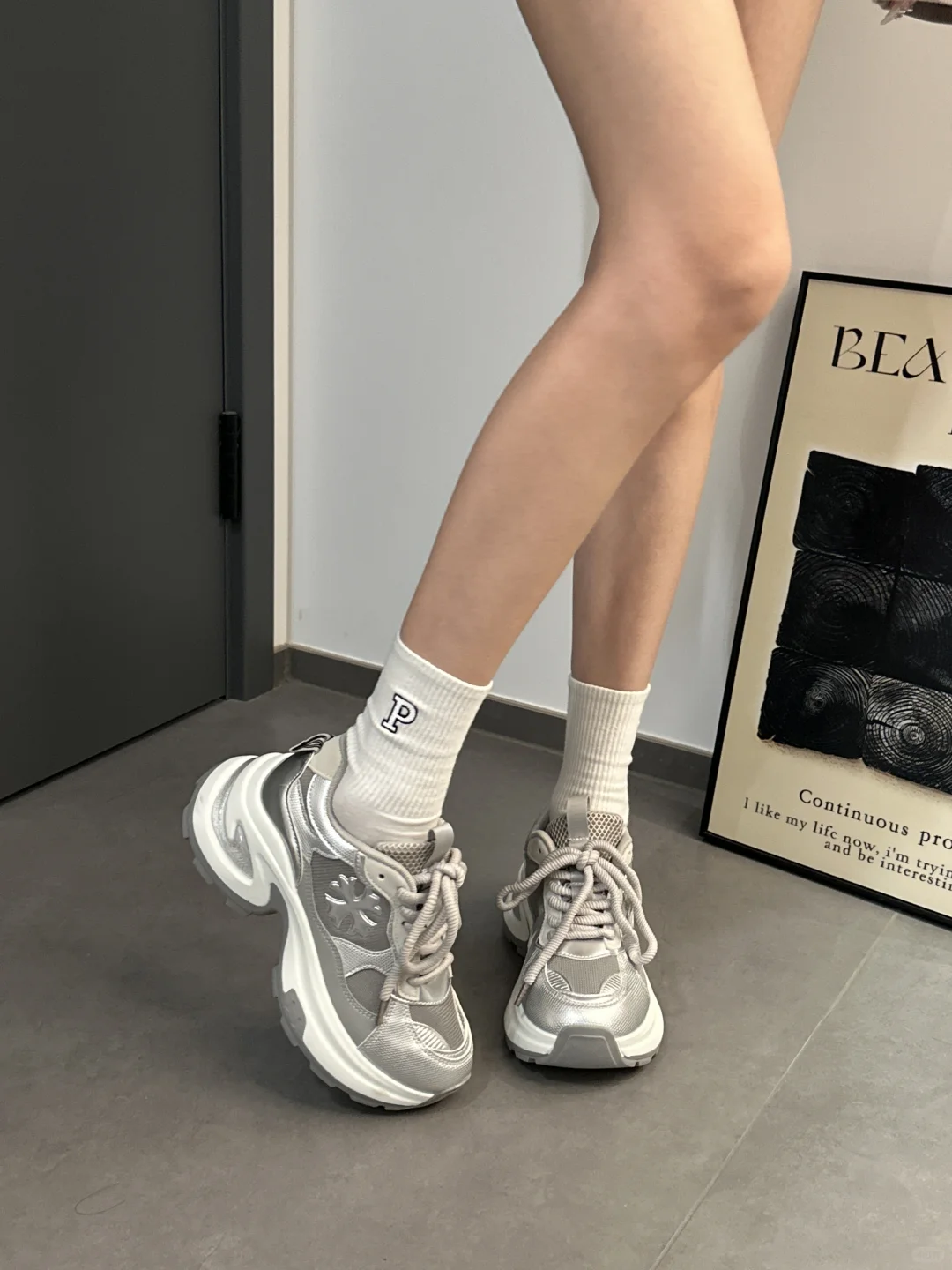 这双增高7cm的老爹鞋是谁还没有～便宜又好穿