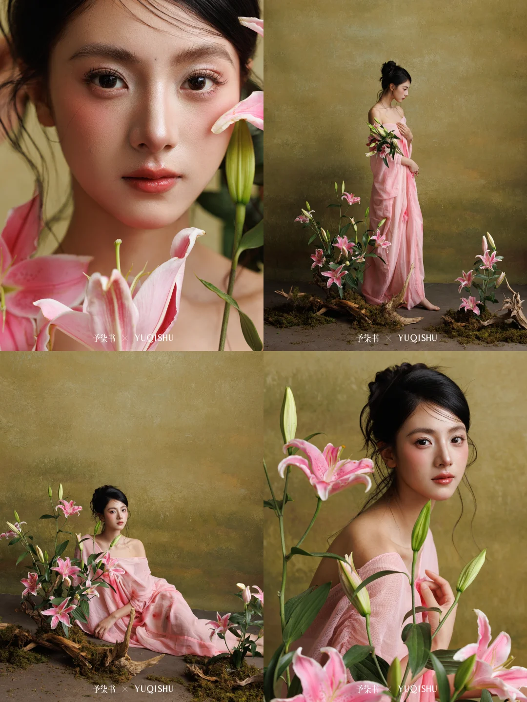 闯进油画里的东方少女们🌷每一套都想拍