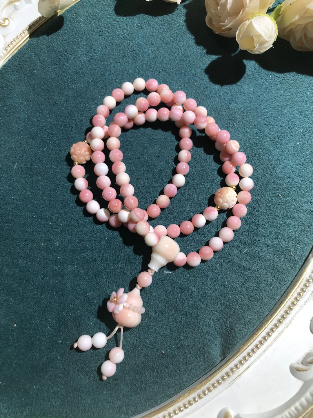 粉红少女心的桃花三通