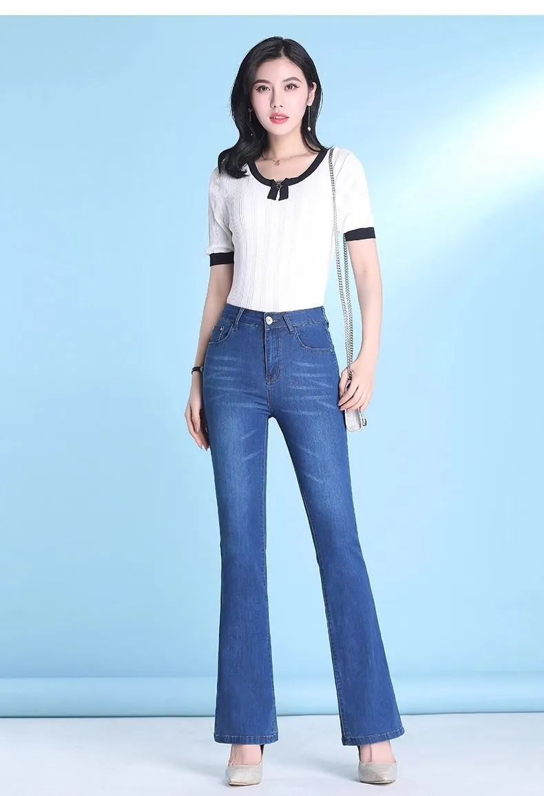 谁懂啊！这条牛仔裤真的好显腿细！！