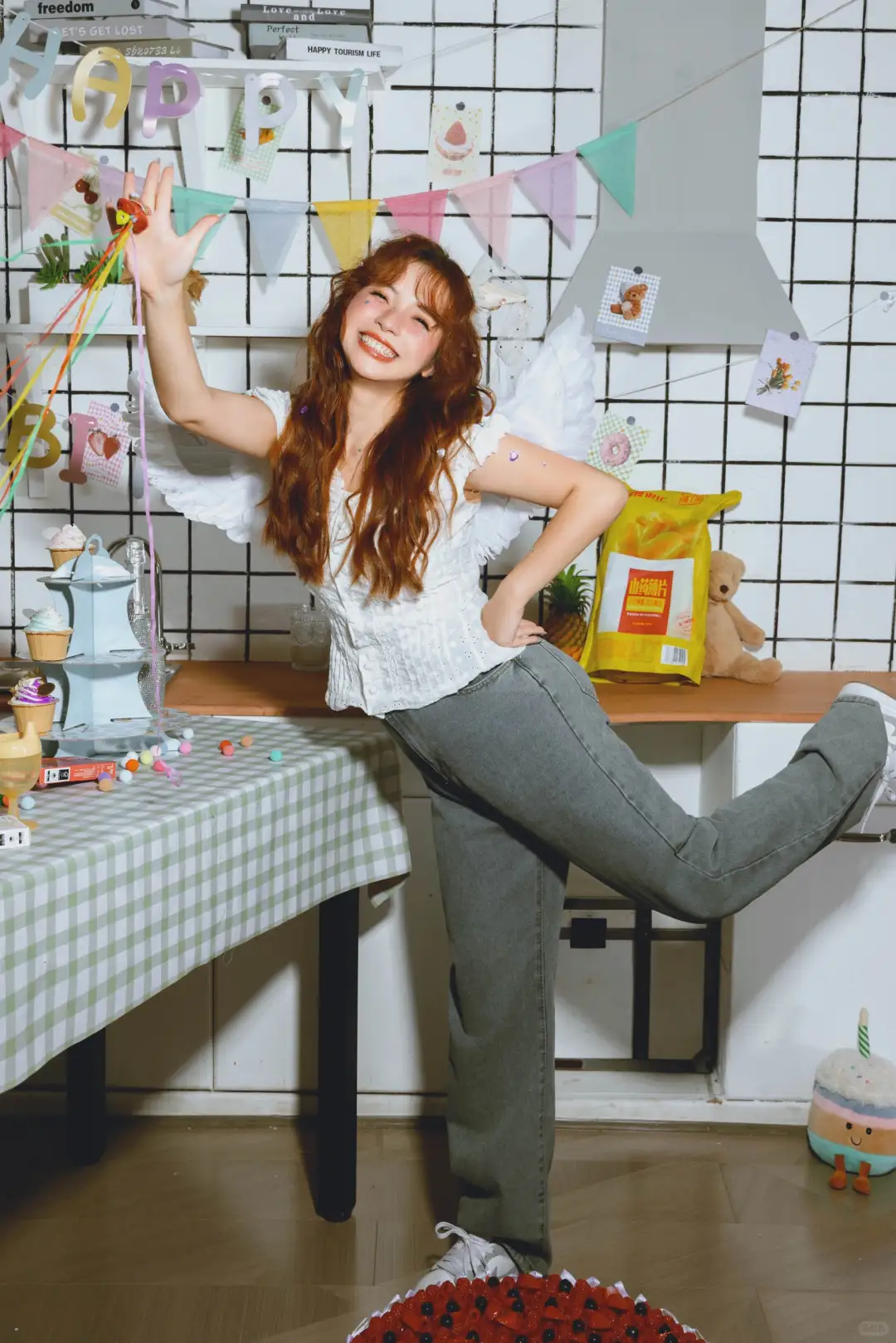 今天是挥着翅膀的女孩👼小天使诞生日！