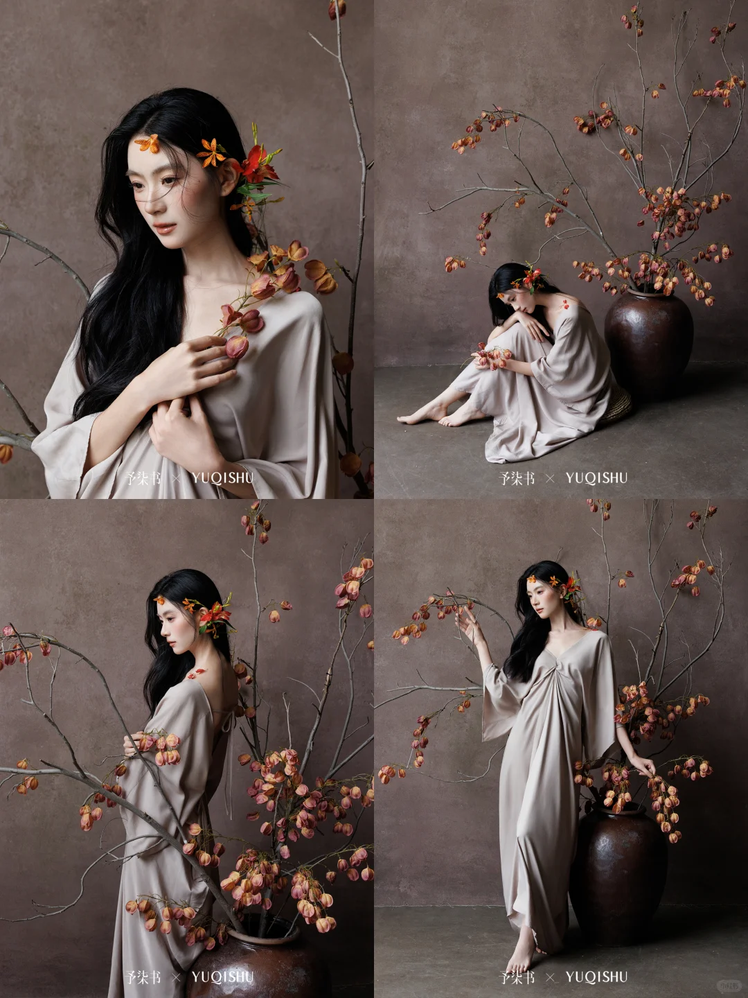 闯进油画里的东方少女们🌷每一套都想拍