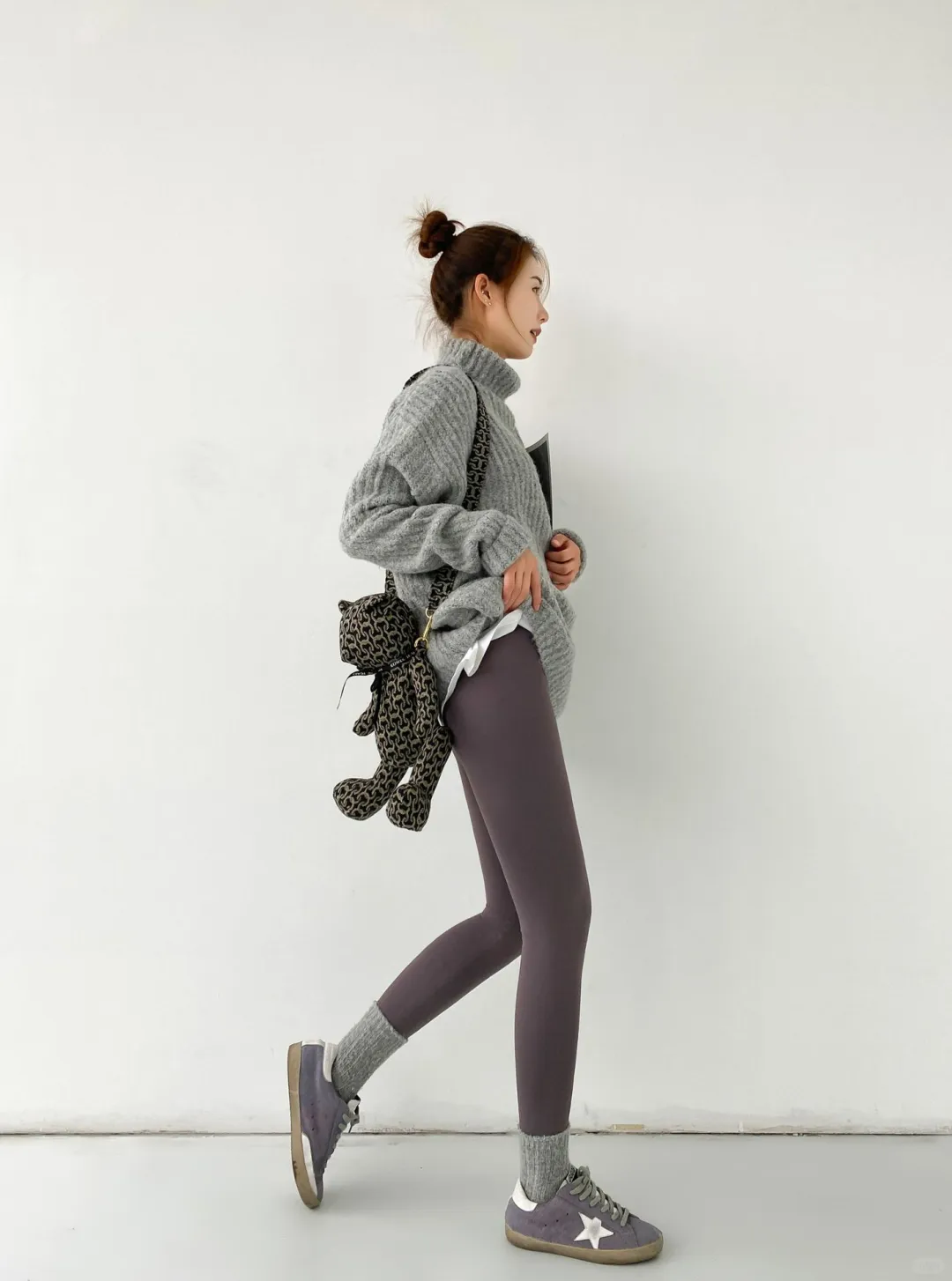 谁说瑜伽裤不能当秋裤穿？