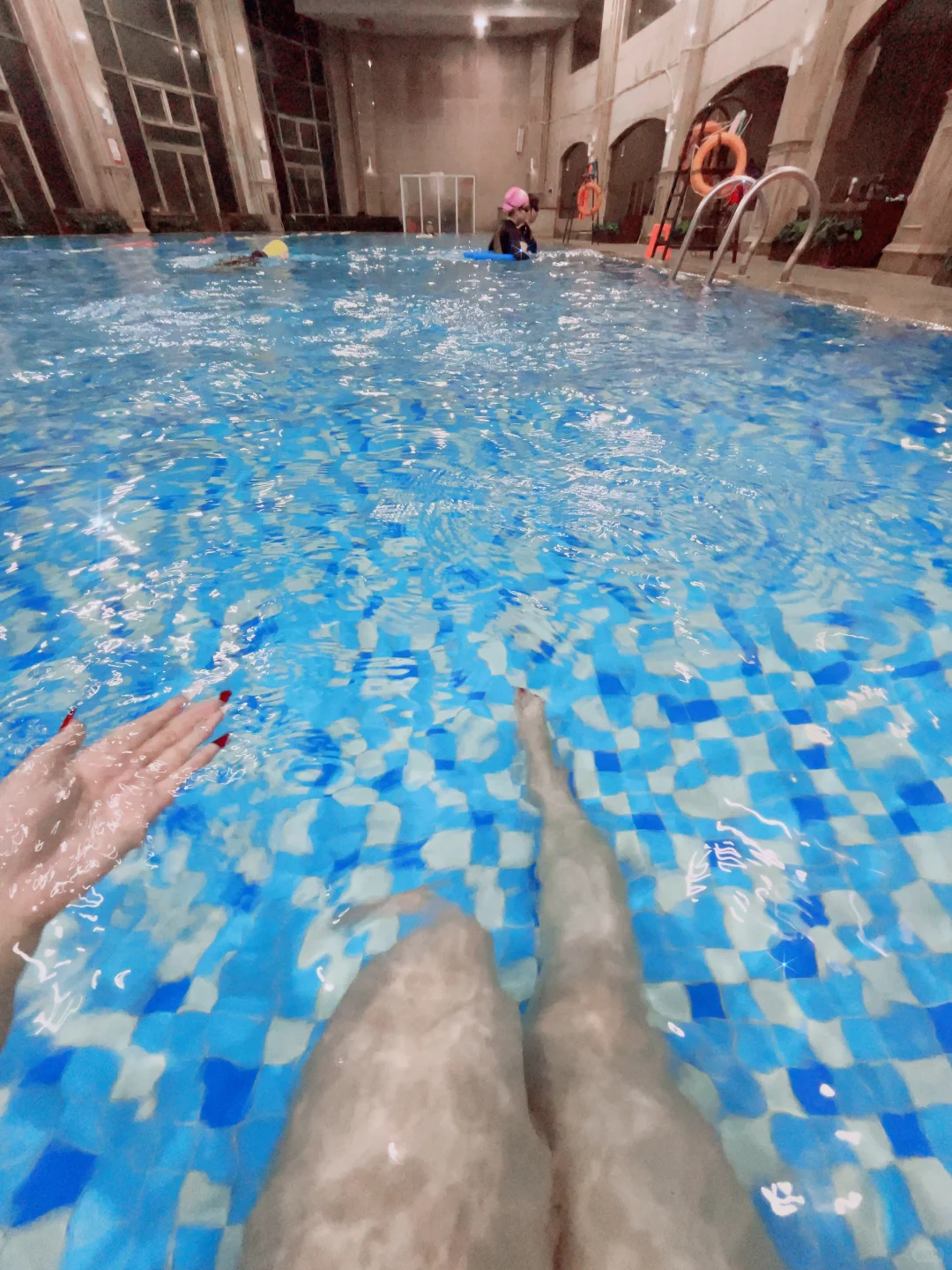 2个小时，40圈休闲游✅祝贺自己重返2000米