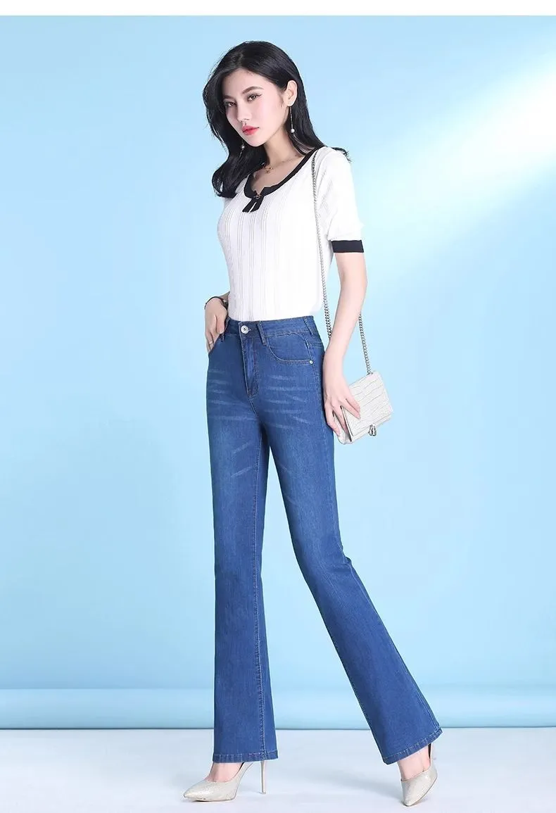 谁懂啊！这条牛仔裤真的好显腿细！！