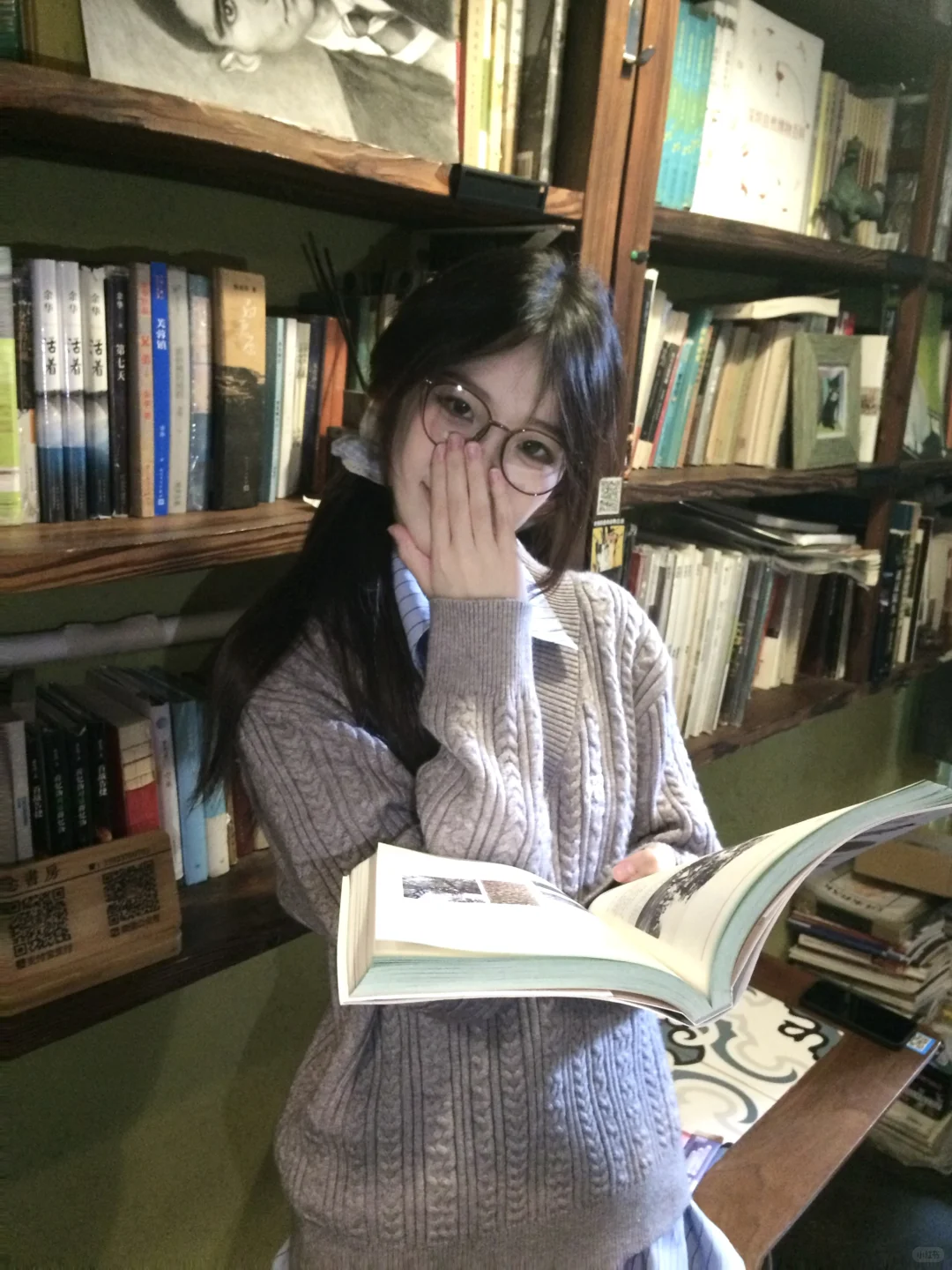 书店古早头像感📷5s拍照