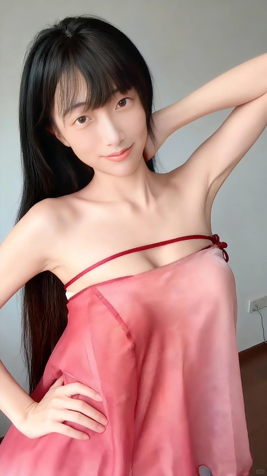 有点瘦，听说都喜欢丰腴的，太瘦没有手感