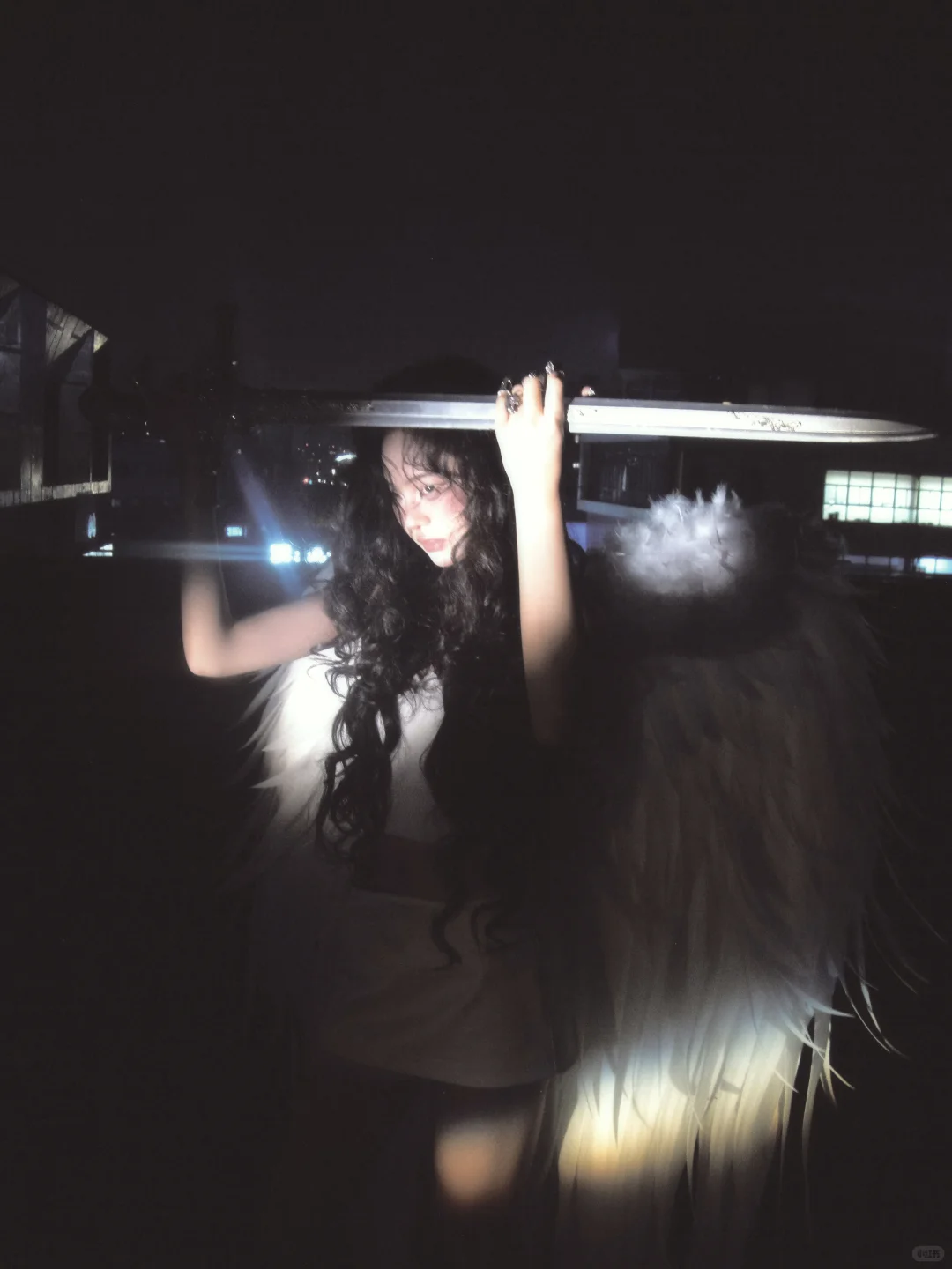 十分钟拍完的暗夜天使