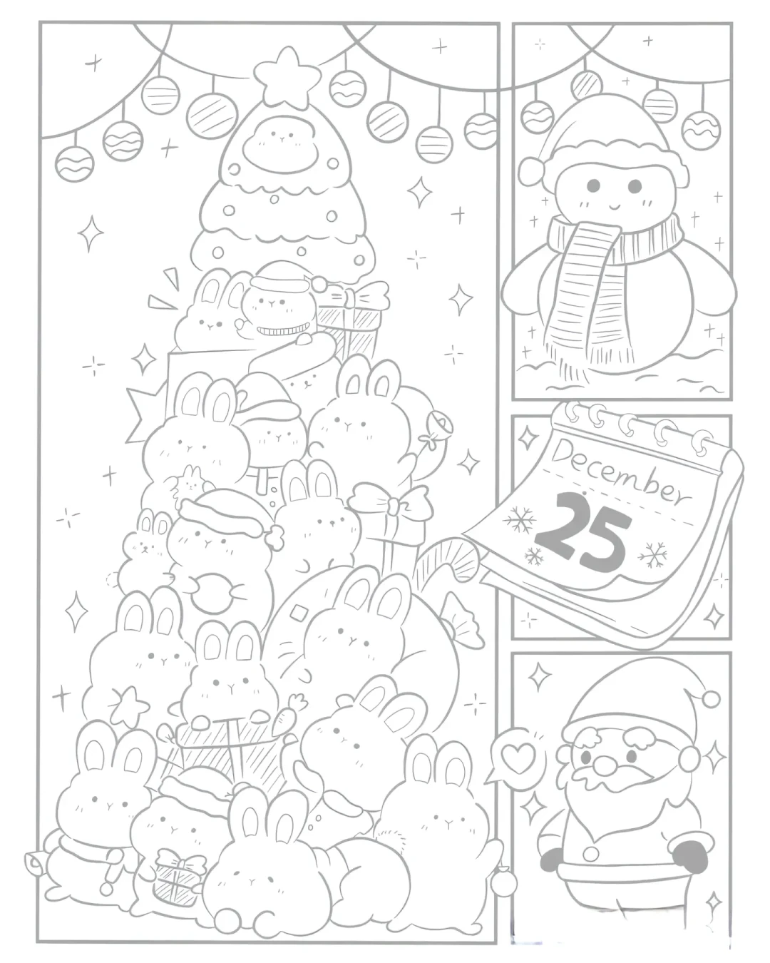 线条画也太解压了，想看看大家的作品👀