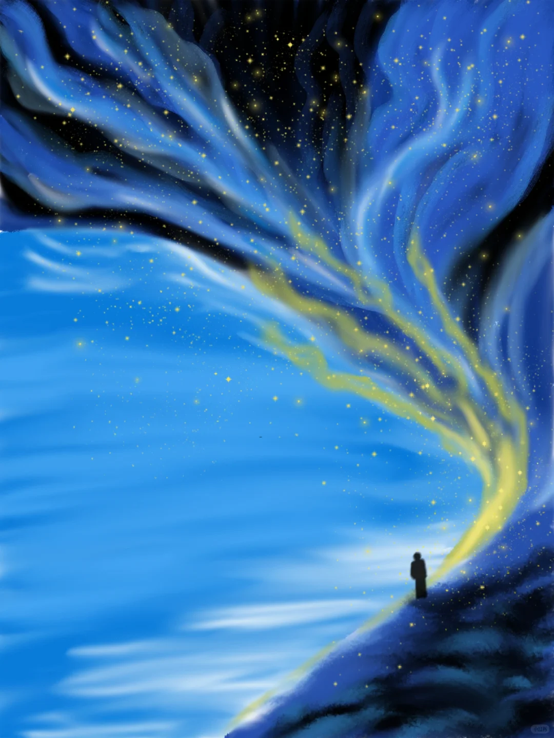 画世界pro_星空下的光（步骤）