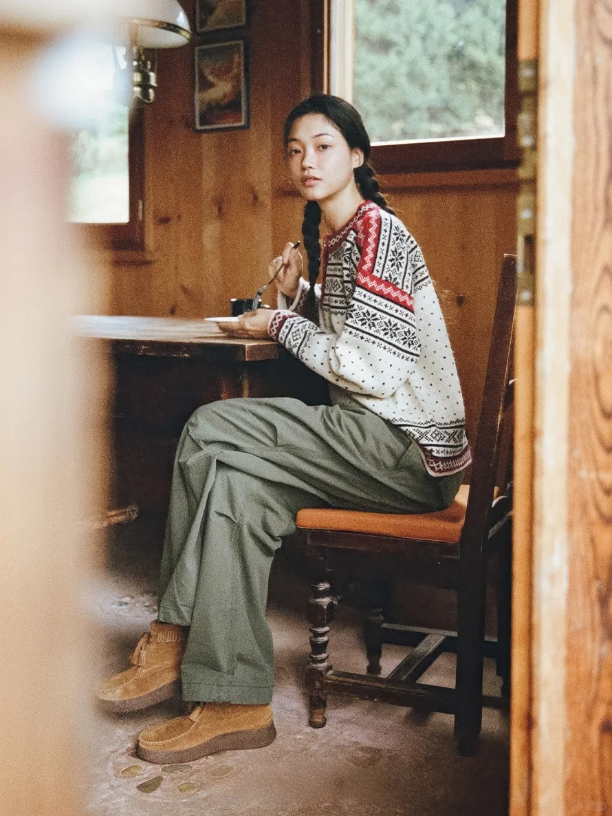 文艺范的法日混血模特美佳