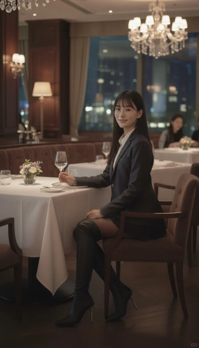 长靴黑丝、氛围感拍摄、长靴黑丝、氛围感拍摄