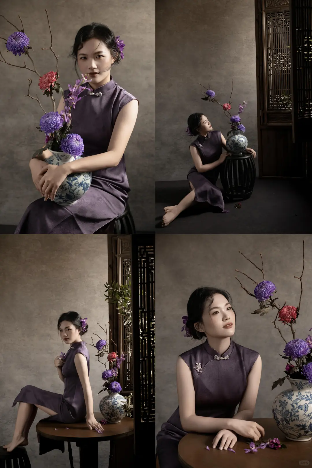 东方美学|旗袍才是氛围感的神|《素女集》