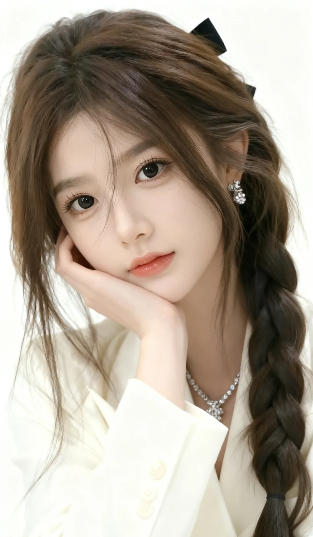 优雅格调：纯白西装的魅力瞬间