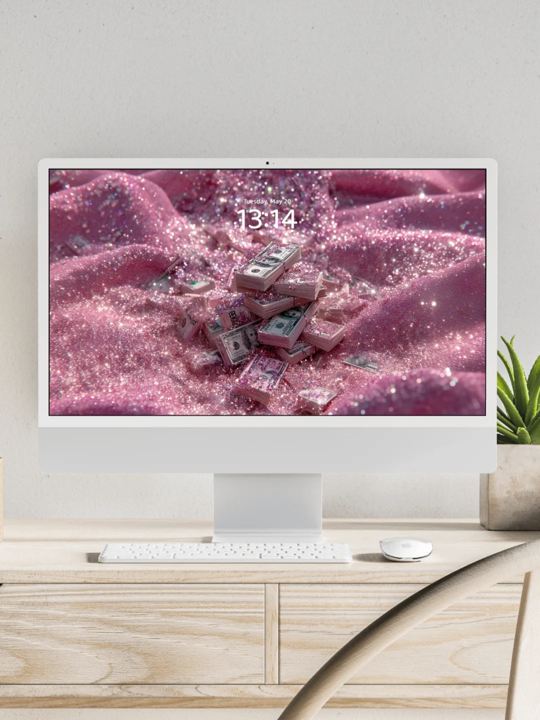 钱💰壁纸 l 粉色的梦