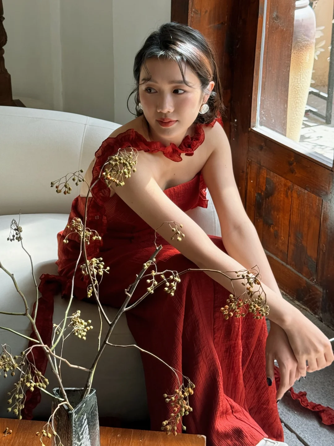 很气质的一张脸