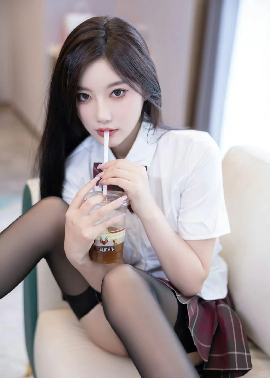 真的！我太爱这套jk制服了！