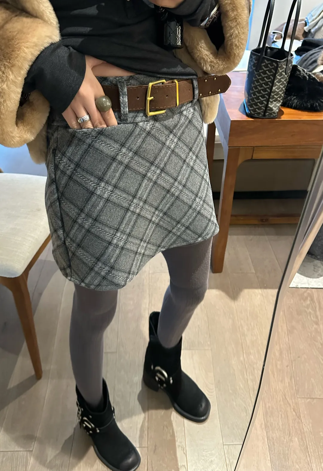 半身裙的实用叠法