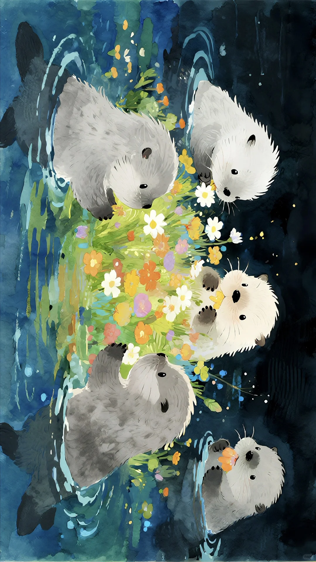 把手机往左边👈倒一下再看看呢