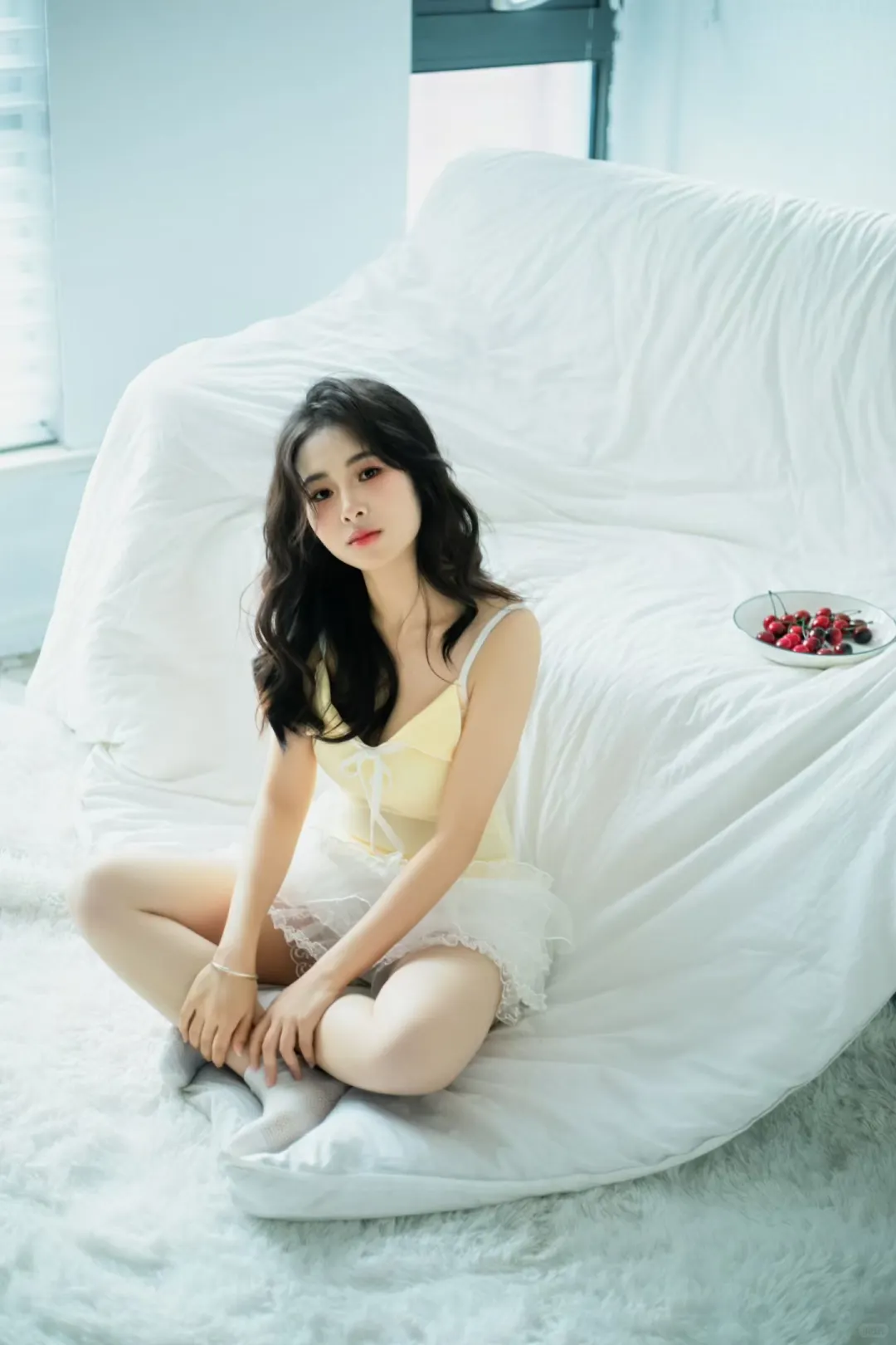 慵懒纯欲少女私房写真（互勉模特）