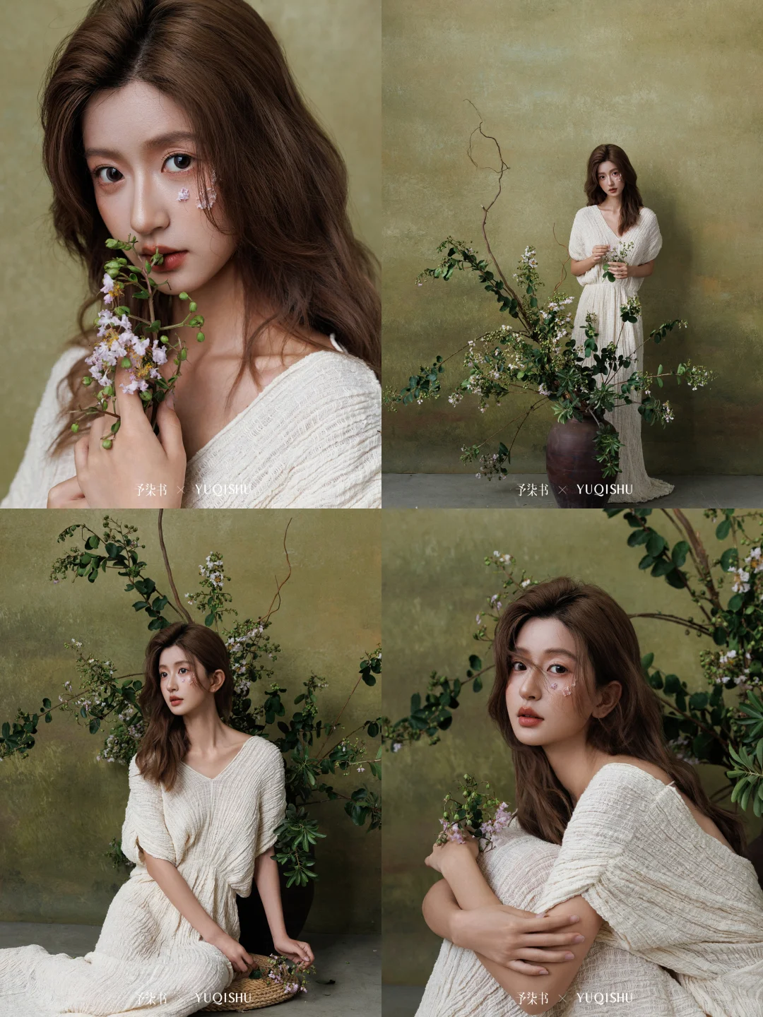 闯进油画里的东方少女们🌷每一套都想拍