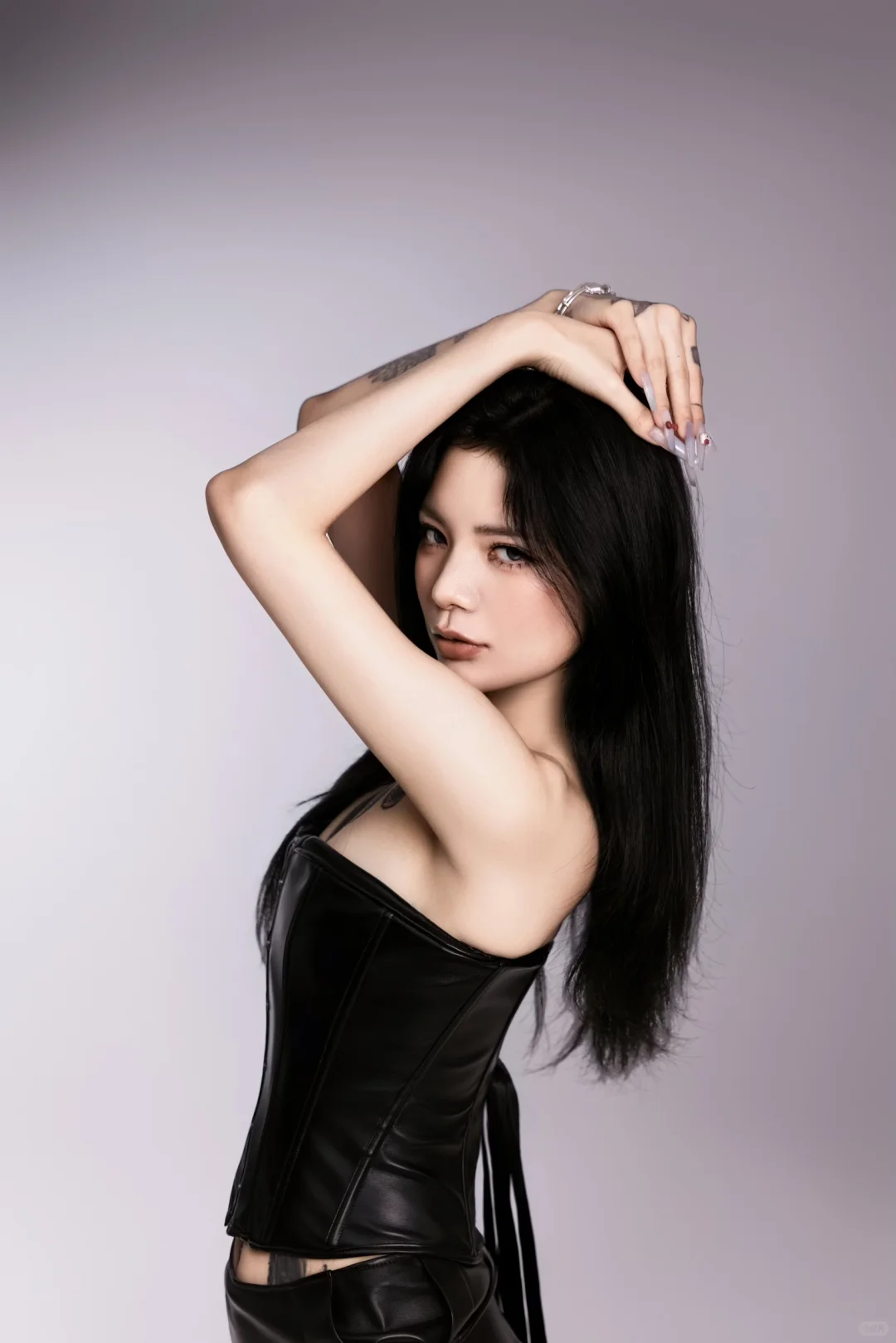 光影辣妹照！皮衣挑战全网最辣|宁波写真客片