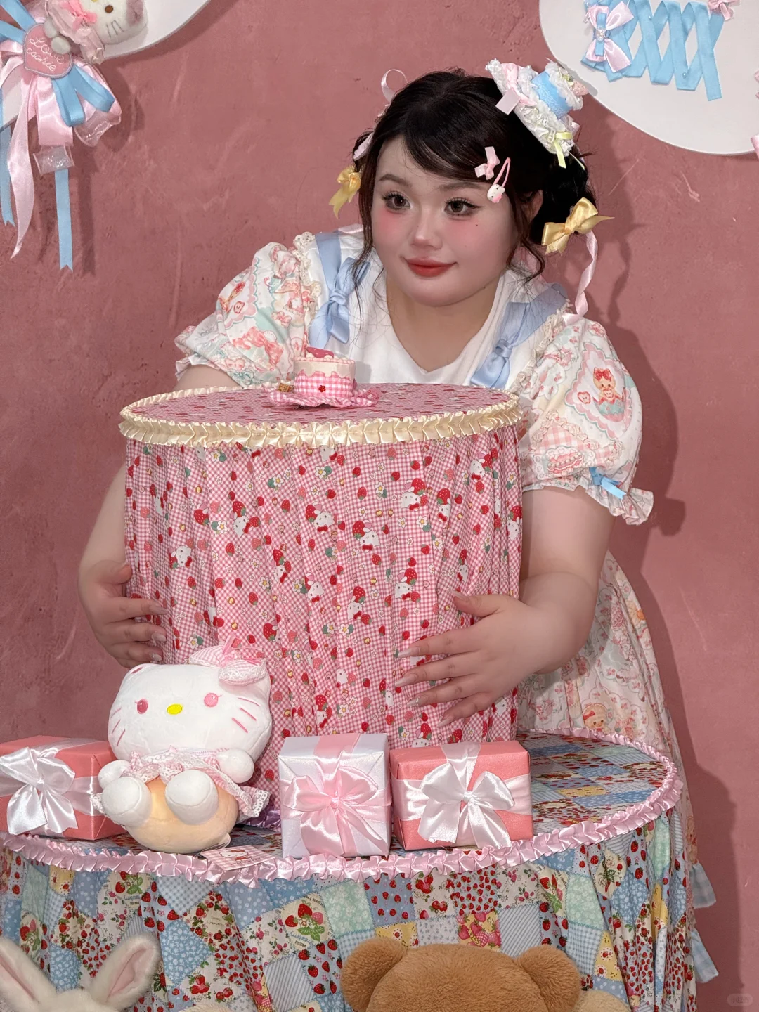 甜妹🍬大码女孩的统治区❗❗生日写真花絮