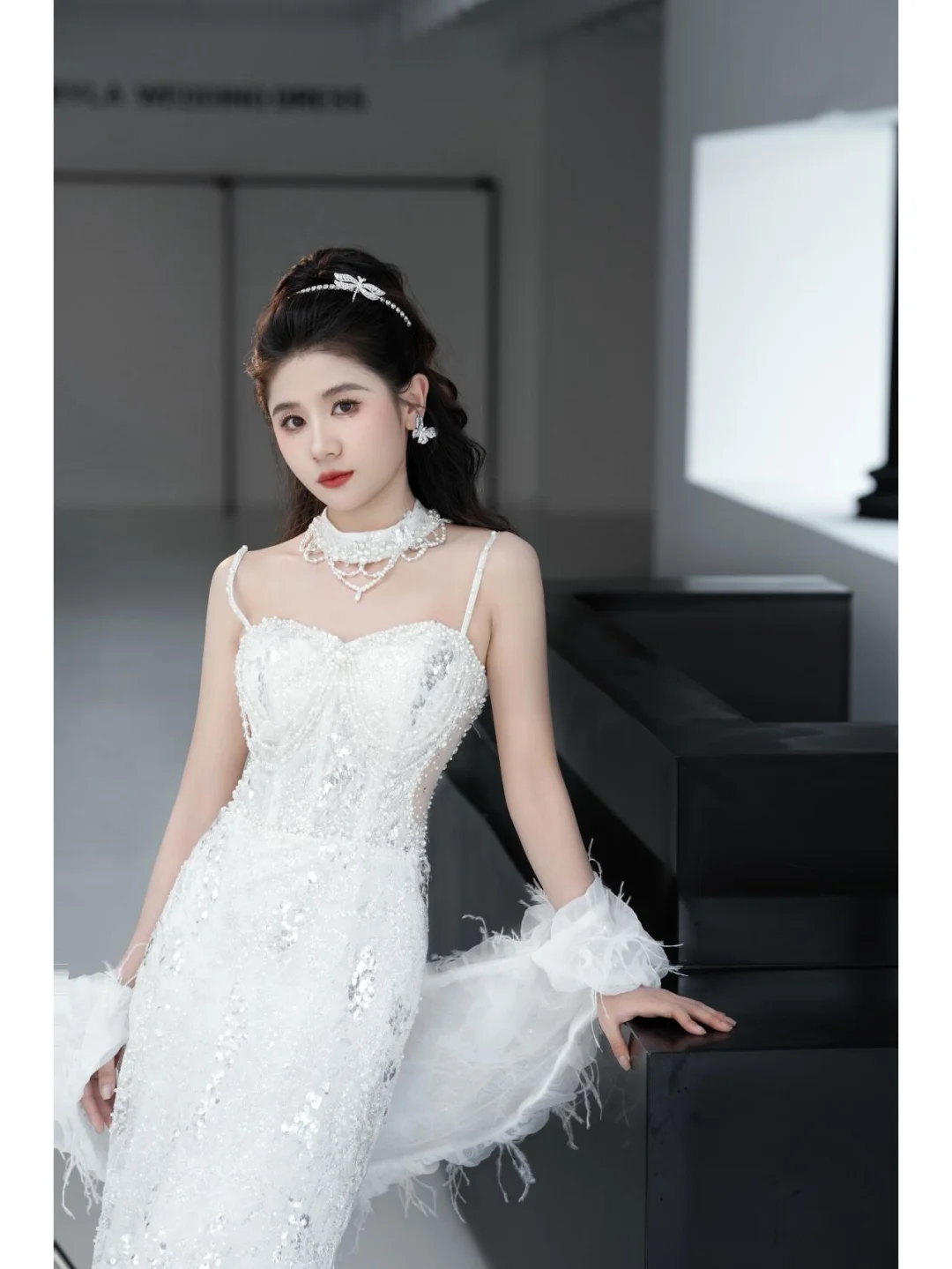 我的天！被这件婚纱给惊艳到了～