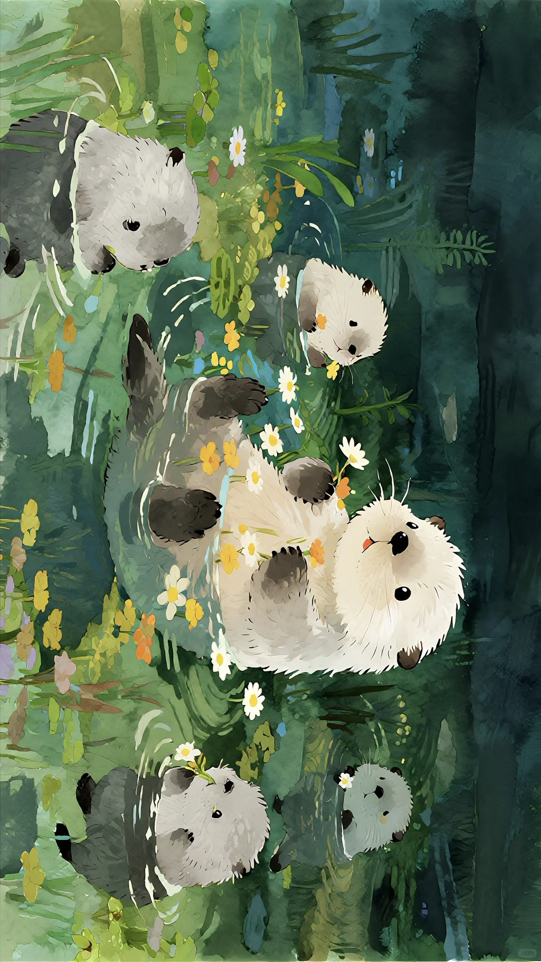 把手机往左边👈倒一下再看看呢