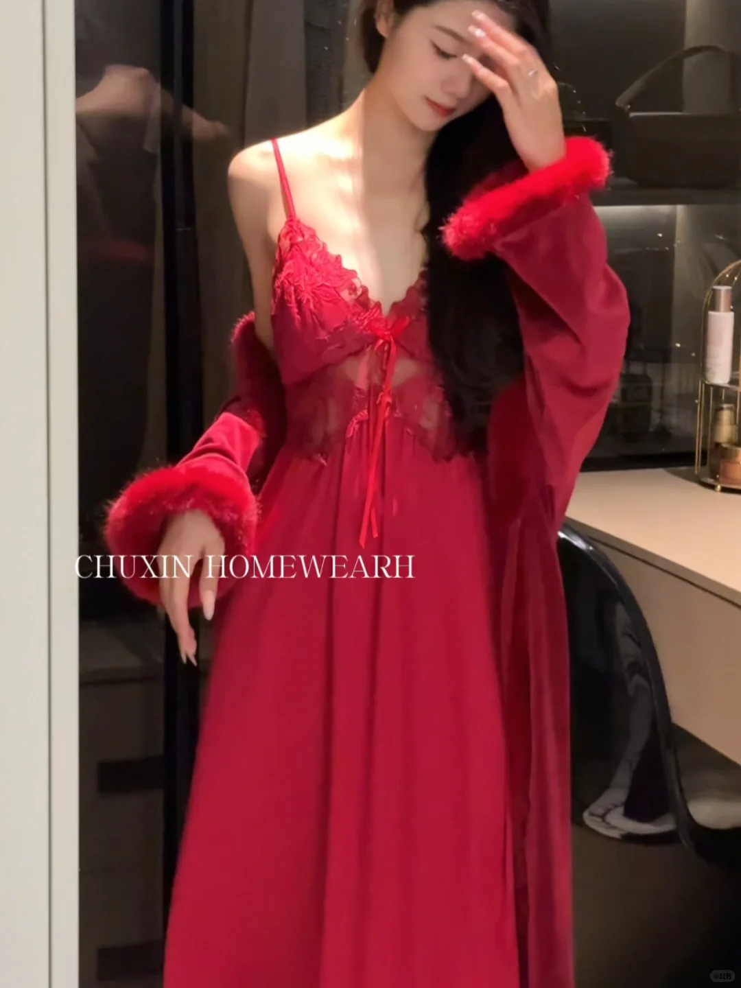 这件红裙也太懂女生心思了‼️媚骨天成🌹