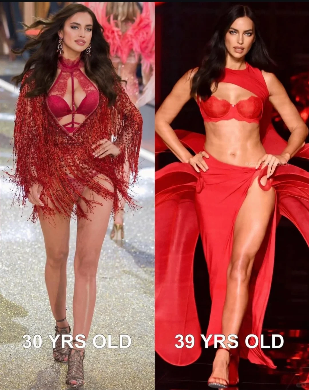 太自律了👍维密们的今时昔日