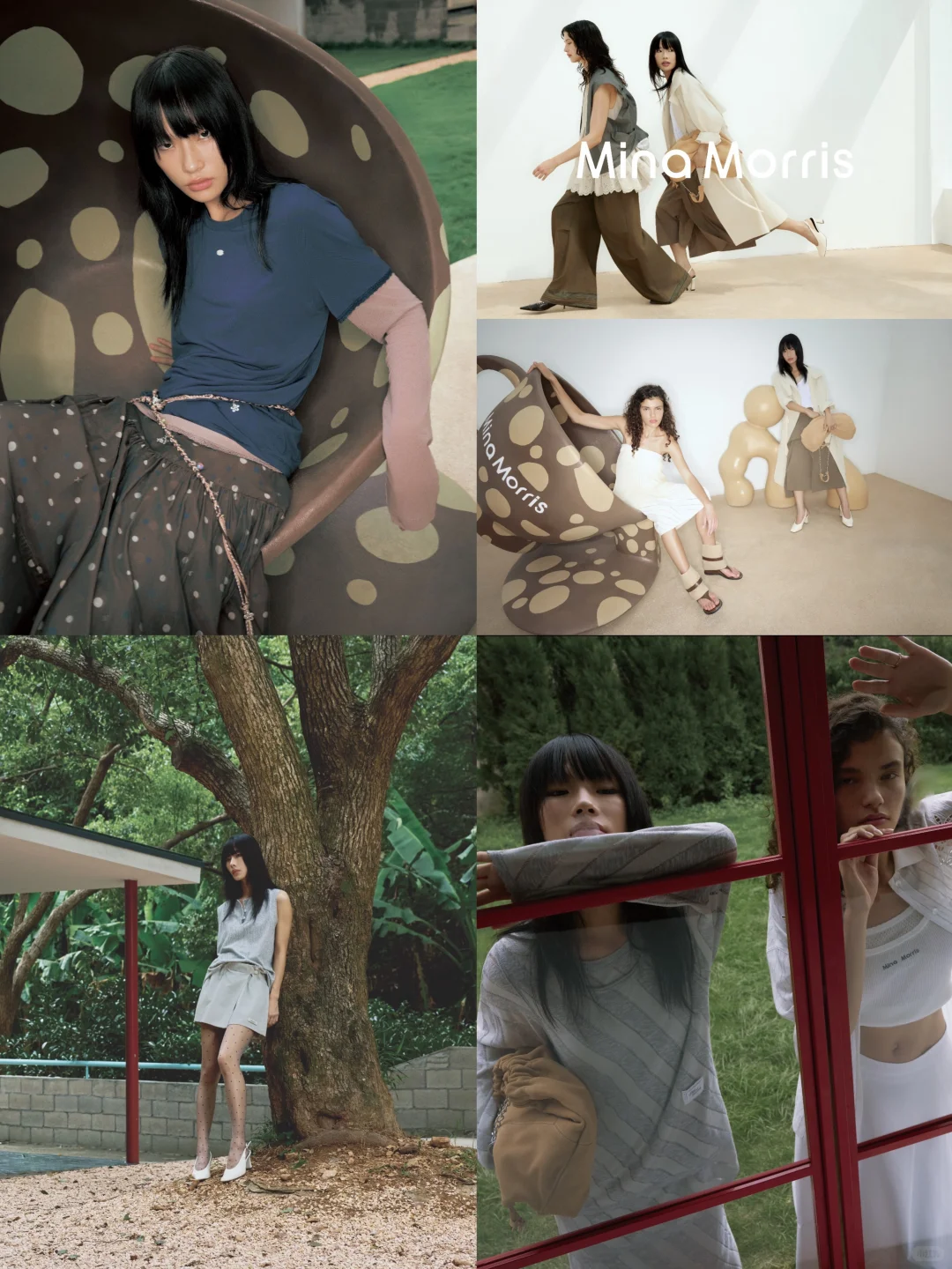 挑战给模特接100个品牌（4）MinaMorris｜孝真