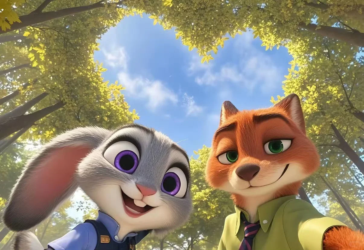 疯狂动物城壁纸～