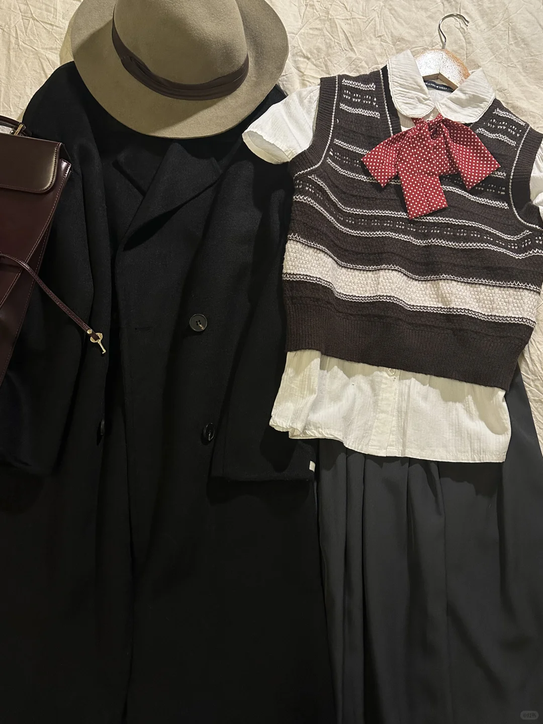 邵和古早感穿搭