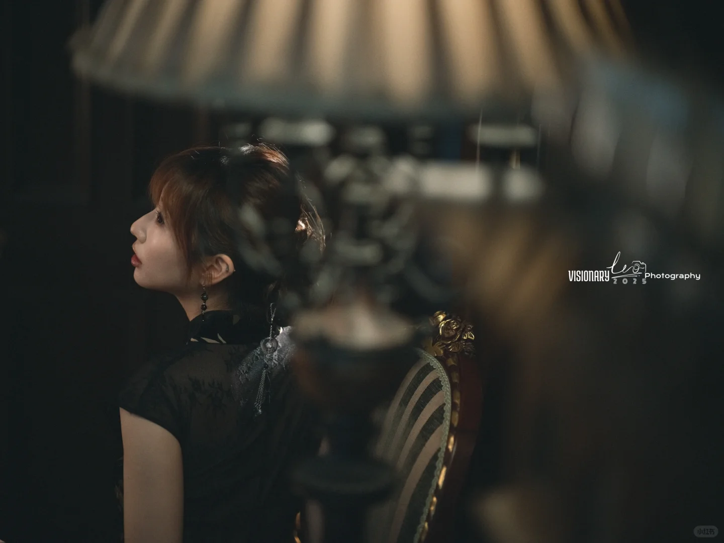 暗夜绮梦，旗袍女子的优雅时光🥀